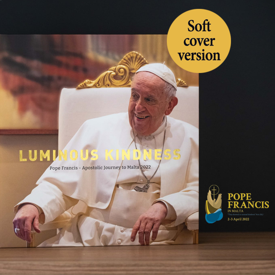 Luminous Kindness - the official publication commemorating Pope Francis’s Apostolic Journey to Malta through a series of evocative photographs and text.